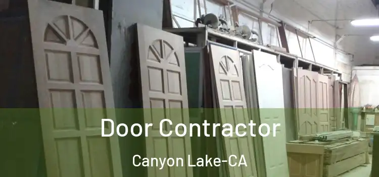  Door Contractor Canyon Lake-CA