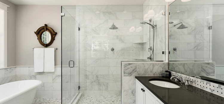 bathroom shower door installation in Canyon Lake